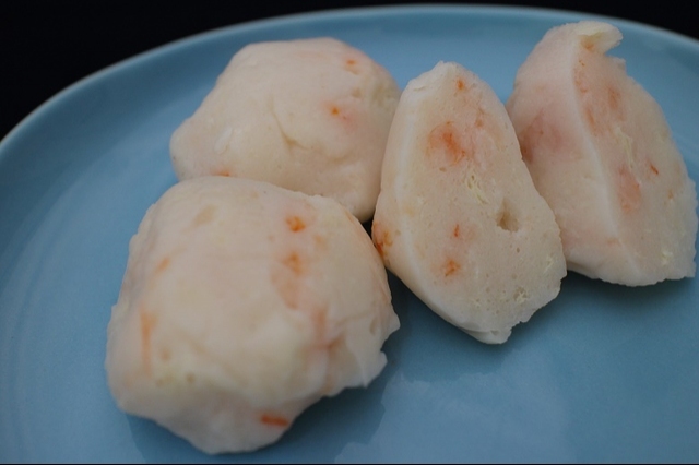 Frozen steamed fish paste ball shrimp ball (tofu mix) 25g