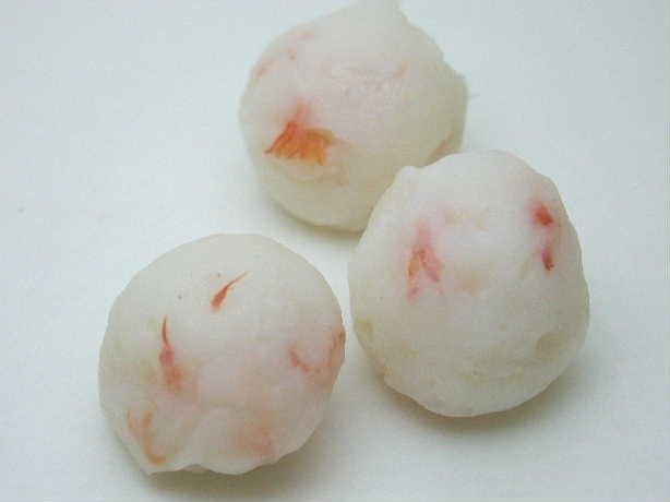 Frozen steamed fish paste ball with shrimp 