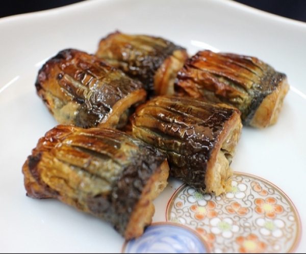 Frozen roasted pacific saury (soaked with soy sauce)