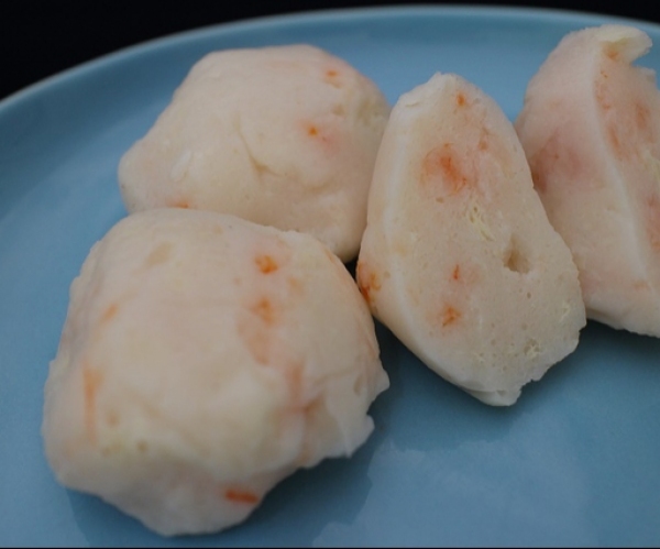 Frozen steamed fish paste ball shrimp ball (tofu mix) 25g