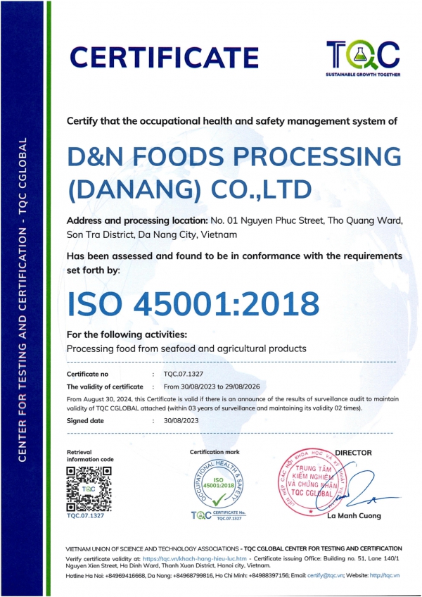 ISO 45001:2018
